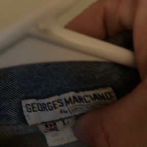 Vintage jean jacket made by guess